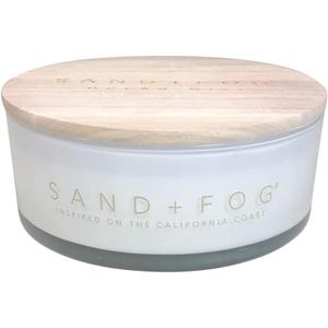 Sand + Fog Scented Candle - Ocean Mist - Additional Scents and Sizes – 100% Cotton Lead-Free Wick - Luxury Air Freshening Jar Candles - Perfect Home Décor for Your Cocktail Table – 34 oz