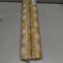 2 x CAKKVDE Vintage Christmas Wrapping Paper Roll - Kraft Gift Wrap with Jute Twine | 17 Inch x 49 Feet Durable Holiday Wrapping Paper for Gifts(White snowflakes)