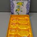 Crystal Limoncello Cordial Glasses | Set of 4 | Tall 3.3 oz Long Stemmed Spirit Glassware for Sipping Aromatic Liquor, After Dinner Drink, Aperitif, Digestive | Elegant Tulip Shaped Stemware