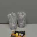 US Acrylic Classic Clear Plastic Reusable Drinking Glasses (Set of 8) 12oz Rocks & 16oz Water Cups | BPA-Free Tumblers, Made in USA | Top-Rack Dishwasher Safe