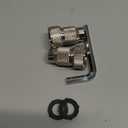 G-Sunny 2-Pack All Metal 1/2"Drip Irrigation Tubing to Faucet/Garden Hose Adapter, 3/4" to 1/2" Irrigation Hose Adapter,for Most 1/2"drip irrigation tubing