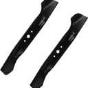 (2PCS) 942-04290 High Lift Lawn Mower Blades - Replace Cub Cadet/MTD/Troy Bilt 742-04244 742-04244A 742-04290 942-04244 942-04244A - Fits XT1 XT2 LTX1045 - for 46" Deck Lawn Mower