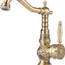 Hardware Set Fot Brass Kitchen Faucet Antique Single Handle Bathroom Faucet