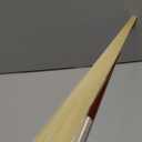 3/4 German Double Bass Bow, Brazilwood stick with Ebony Frog & Pearl Inlay, Natural White Horsehair, Leather Grip Well Balanced