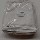 100% Black Out Curtain, Single, 108 Inches Long Grommet Living Room Darkening Window Curtain Panel Natural Earth Tone Farmhouse Style Thermal Insulated Linen Black Out Drapes 108 Inches Long for Bedroom