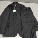 Boys Suits Black Suit for Boy Slim Fit Formal Toddler Kids 7Pcs Vest Dress Pants Blazer Ring Bearer Outfit with Accessory
4-5Y