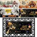 Tinideya Doormat Inserts Seasonal Entrance Doormats Spring Summer Interchangeable Welcome Doormats Welcome Mat for Holiday Front Door Entrance Decor, 22 x 10 Inches(No Frame)(Holiday)