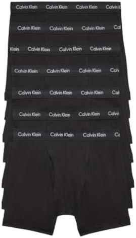 Calvin Klein Men's Cotton Stretch 7-Pack Boxer Brief M
