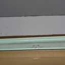 LazBlinds No Tools No Drill 1" Vinyl Mini Blinds, Cordless Blinds for Windows, Light Filtering Horizontal Window Blinds & Shades, 29" W x 64" H, White