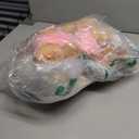 Poen 4 Pcs Christmas Gingerbread Plush Throw Pillows 10 Inches Gingerbread Man Throw Pillow Xmas Decor Gifts for Christmas Stuffed Gift for Family Friends (Cute Style)