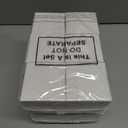 2 x 6 Pieces Halloween Large Ghost Candles White Spooky Scented Halloween Candles Horror Gifts Candle Tea Lights Goth Room Decor for Summer Dining Table Party Bedroom(Goth Style,White)