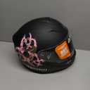 TRIANGLE Full Face Motorcycle Helmet Dual Visor Helmets for Adult Men and Women with Smoked Sunshield DOT Approved