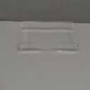 Acrylic Guest Towel Napkin Holder,Clear Bathroom Paper Hand Towels Storage Tray,Disposable Towel Holder for Bathroom,Kitchen,Parties,Weddings,Vertical Modern Napkin Dispenser for Home,Hotel,Office