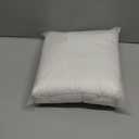 BOSOWOS Pillow Shams Standard Size Set of 2, Ultra Soft Breathable Quilted Pillow Cases 20 x 26 inches for Sleeping, Decorative Microfiber Bed Pillowcases Easy Care, White