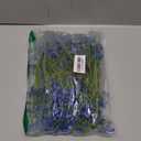N&T NIETING Babys Breath Artificial Flowers Bulk, 10Pcs Blue Fake Gypsophila Bouquet Flowers Real Touch Faux Babies Breath Arrangement for Wedding Floral Party Home Centerpieces Vase Decoration, Blue