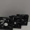 Thermalright TL-C12C X3 CPU Fan 120mm Case Cooler Fan, 4pin PWM Silent Computer Fan with S-FDB Bearing Included, up to 1550RPM Cooling 3 Quantities