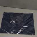 Placemats Set of 8 - Easy Clean Woven Vinyl Placemats for Dining Table, Indoor/Outdoor Place Mats, Washable PVC Table MatsNavy Blue