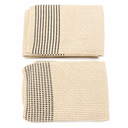 waffle-knit cotton towels Size: 29"x58"