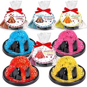 24Pack Erupting Volcano Science Kit Birthday Party Favors Goodie Bags Easter Basket Stuffers for Kids 48 812 Classroom Treasure Chest Carnival Prize Box Toys Bulk Pinata Filler Return Gifts