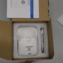 COCOCAM 2K Indoor Pan/Tilt Security Camera with 5200mAh Battery, WiFi Camera,Wireless for Baby Monitor/Pet/Home Security, AI Recognition, PIR Human Detection, 2.4G WiFi (White)