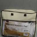 Comfytemp Heated Mattress Pad Twin Size, Foot Temp Diff Design & Preheat Function & Smart Downshift, Water-Resistant Bed Heater - 12 Heat & Timers Settings, Non-Slip Mattress Pads