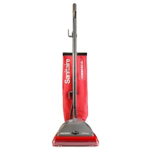 Sanitaire TRADITION Upright Commercial Bagged Vacuum, SC684G Red