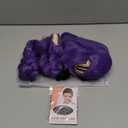 morvally 33.5 Inches Purple Long Braided Ponytail Wig - Anime Cosplay Wigs for Halloween Costume Party (Purple)