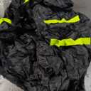 V VOLKGO Super Extra Large Stroller Bag for Airplane with Padded Backpack Shoulder Straps, Double Stroller Cover for Air Travel, Jogger & Carrier - Fits All, Gate Check Bag, Waterproof Travel Cover. (Black)