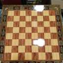 Medieval British Army Antique Copper Metal Chess Set for Adults,Handmade Pieces and Natural Solid Wooden Chess Board with Storage Inside King 3.35inc, 15x15x2.55 inches