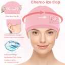 SuzziPad Chemo Care Package for Women & Men, Cooling Gloves, Socks and Cold Caps for Chemotherapy, Ideal for the Discomfort of Head, Hand, Feet, S/M