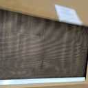 Expandable Window Screen：1 Pack Adjustable Window Screen Replacement (18" H x 25" - 49" W) - Large Replacement Window Screens with Frame Expandable, Aluminum Horizontal Sliding Window Screens