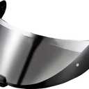 i70 / i10 / HJ-31 Motorcycle Helmet Shield Replacement Windshield Helmet Visor Universal Helmet Accessories (Silver)
