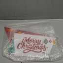 Yookeer Mid Century Modern Christmas Decorations Gifts 15.7 Inch Acrylic Merry Xmas Mcm Decoration for Table Desk Mantel Shelf for Women Holiday Indoor Home Decor