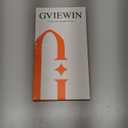 GVIEWIN for iPhone 17 Pro Case Compatible with MagSafe [Curly Wave Edge][Full Camera Protection] Floral Translucent Shockproof Magnetic Women Phone Case for iPhone 17 Pro 6.3'', Campanula/Orange