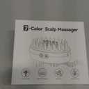 7-1 Red Light Hair Brush Comb | Vibrating Electric Red Light Scalp Massager + Oil Applicator for Fuller-Looking Hair Care | Scalp Massage for Head Spa | Portable, Cordless & Waterproof