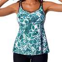 Summer Mae Womens Tankini Swimsuits 2025 Two Piece Bathing Suits Tummy Control Ruched Swim Suits with Shorts 12