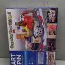 Ontel Smart Spin Rotating Refrigerator Organizer - Use This Lazy Susan as a Rotating Spice Rack, Condiment Organizer, Cabinet Organizer or for Kitchen, Panty or Fridge Organization and Storage, Clear