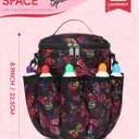 Bingo Bags with Pockets for Bingo Daubers Dabbers Dobbers Dotters Bingo Bag for Women Lady Bingo Casino Game Accessories Bingo Dauber Bag for Bingo Lovers Players Juego de Loteria Bingo Casino Items