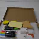 Acrylic Note Board Refrigerator Dry Erase Board Magnetic Clear 15x11 Includes 4 Dry Erase Markers