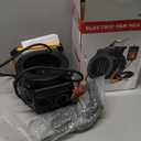 Greenhouse Heater with Thermostat, Outdoor Heaters for Patio, 3 Modes for PTC Ceramic Fast Heating, Overheat Protection, IPX4 Waterproof for Greenhouse, Grow Tents, Patio, Black