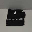 Be The Exception Motivation Quote Inspirational Premium T-Shirt size L, Black