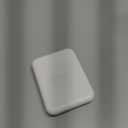 Compact Mirror, 1x/3x Magnification Mini Mirror for Purse, Pocket, Handheld, Stocking Stuffers, Travel Makeup, 2-Sided Foldable, Small Mirror with Led Lights (White)