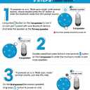 Bluetooth Speaker - Waterproof with LED Lights for Party, Pool, Patio, Porch - Multi-Sync Wireless Speaker with Stereo Sound
