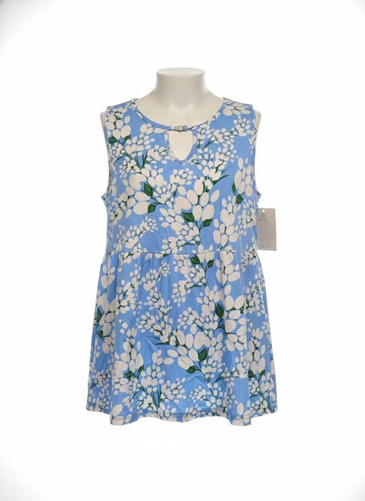 ACTCAT Floral Dress for Women's Blue Size M