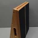 StrongTek Professional Wooden Slant Board, Adjustable Incline Board, and Calf Stretcher, Stretch Board - Extra Side-Handle Design for Portability, Full-Coverage