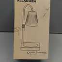 Allanmen Candle Warmer Lamp with Timer, Dimmable Candle Warmer for Home Decor, Birthday Gifts for Women, Adjustable Height Wax Melt Warmer with 2 Bulbs