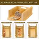 Bread Slicer with cutting board for Sourdough Rounds & Homemade Bread, Perfect for Artisan Loaves, Durable & Easy to Use  The Ideal Gift for Baking Enthusiasts