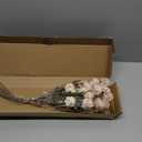 Ling's moment Pompon Mum Artificial Flower, 5pcs Faux Silk Mini Chrysanth with Stems, Bulk Fake Wedding Filler Flowers for DIY Bouquet Centerpieces Arrangements Shower Decorations, Beige