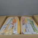 Lahome Floral Indoor Outdoor Rug 8x10, Non Slip Outdoor Patio Rug for Camping Picnic, Portable Large Outdoor Area Rug for Balcony Deck Backyard, RV Mat Outdoor Rugs for Living Room Bedroom,Yellow