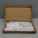 Floor Stand Compatible with Nanit Pro Baby Monitor, Gooseneck Swivel Holder Mount with Type-C Port & Fully Enclosed Housing Adjustable Height Baby Monitor Stand, Temperature and Humidity Display